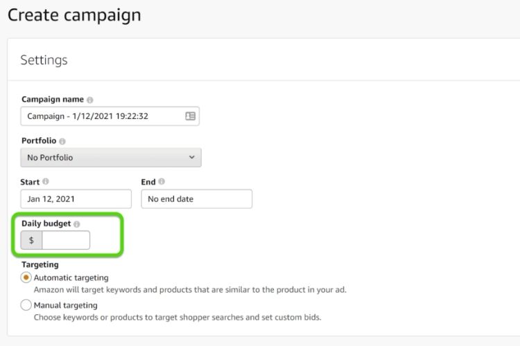 Inadequate Bid Management Or Budget Limits