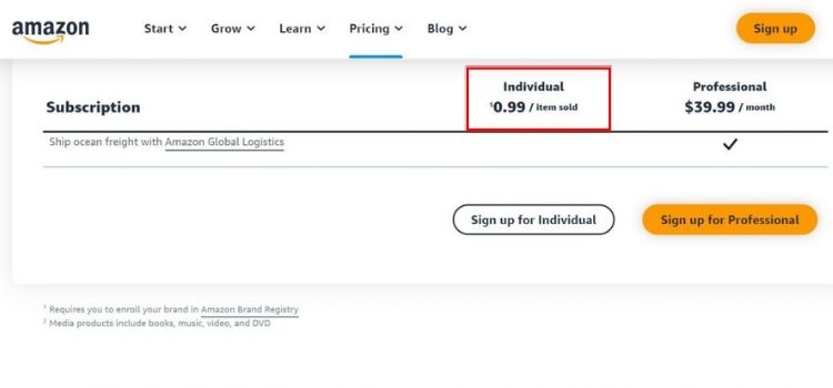 When to Choose an Amazon Individual Seller Account?