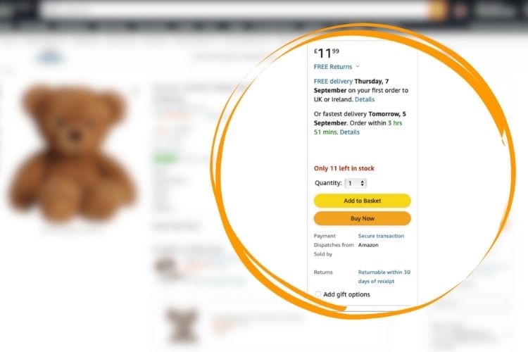 Where To Find The Buy Box On Amazon Product Pages?