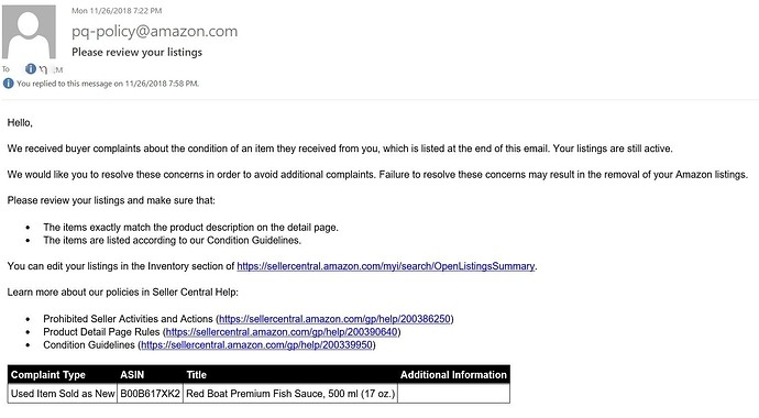 Product Condition & Authenticity