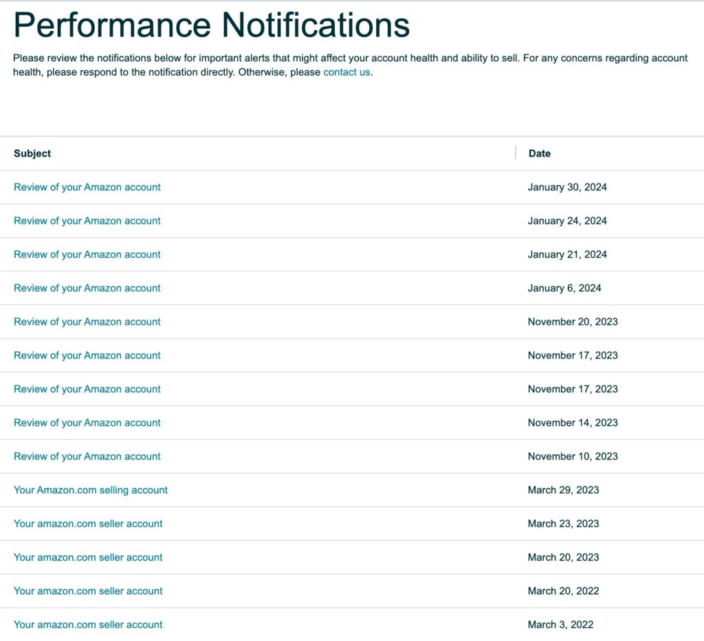 Step 1: Check Performance Notifications