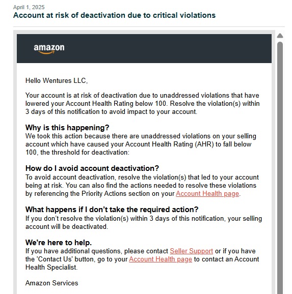 What Exactly is an Amazon Policy Violation 1