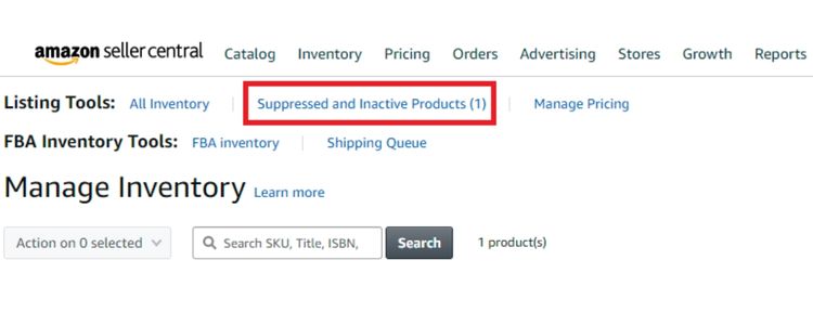 What Does Search Suppressed Mean On Amazon?