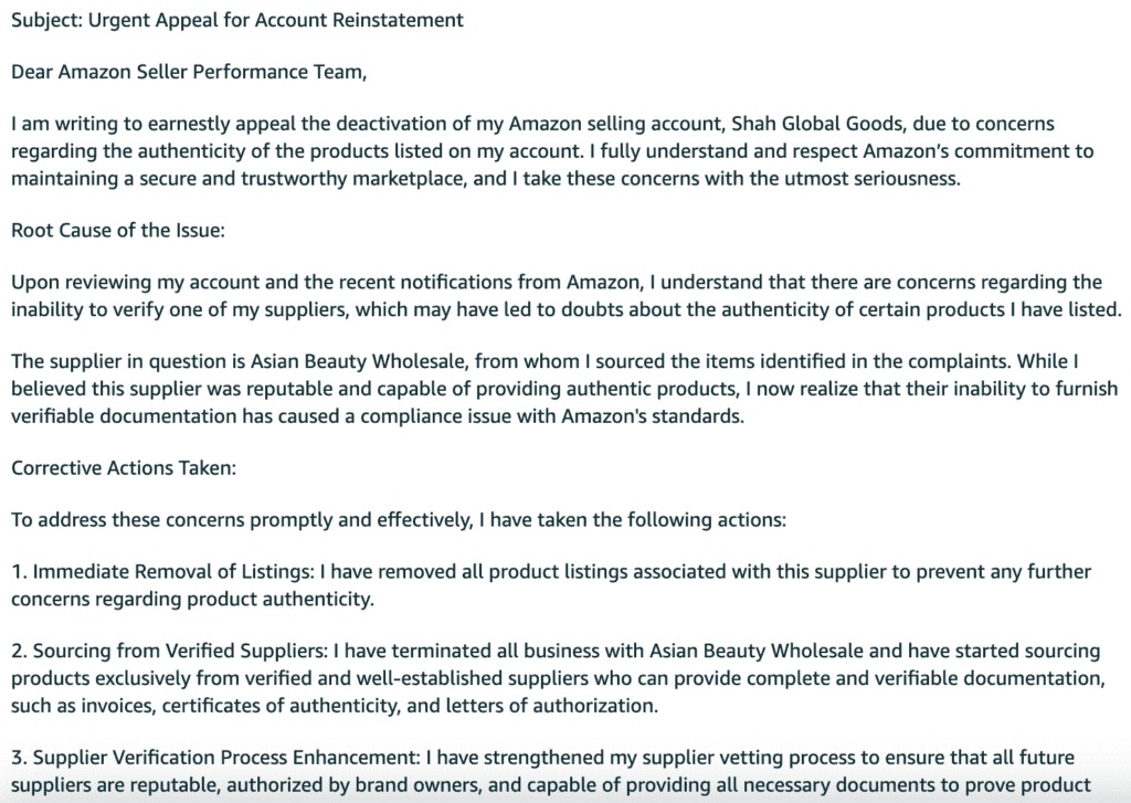 2. Amazon Account Suspension 2