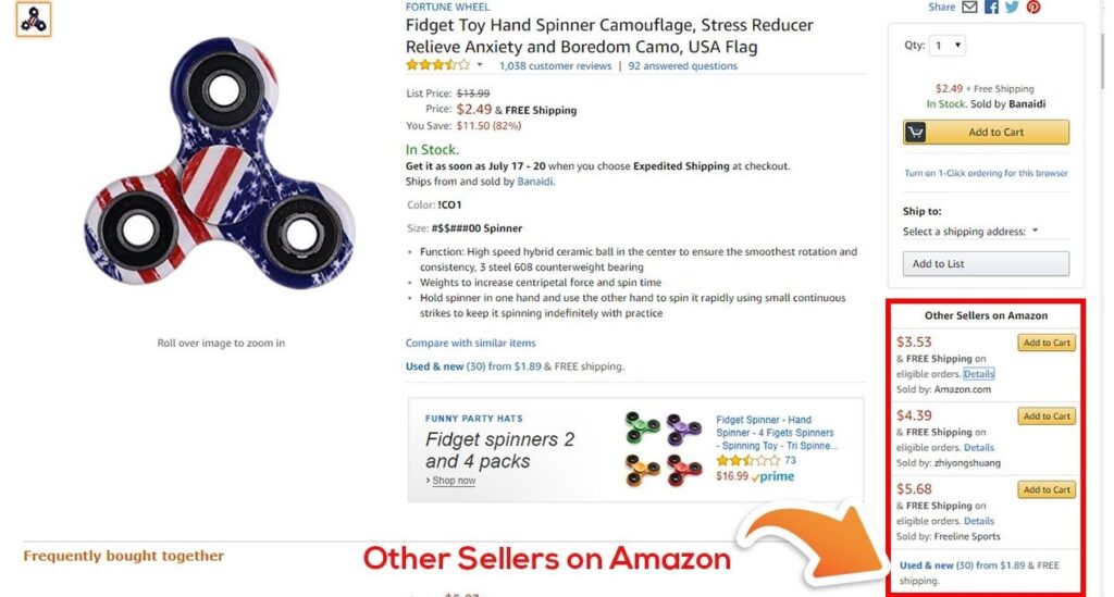 5. Amazon Listing Hijacking