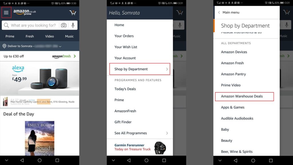 Step 4: Check Out the Warehouse