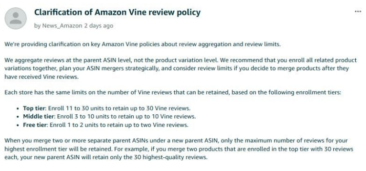 Common Reasons Vine Reviews Are Not Approved / Not Showing