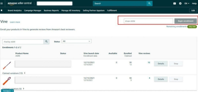 How To Check The Status Of Your Vine Reviews?