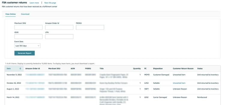 How to Check Your Amazon Return Rate?