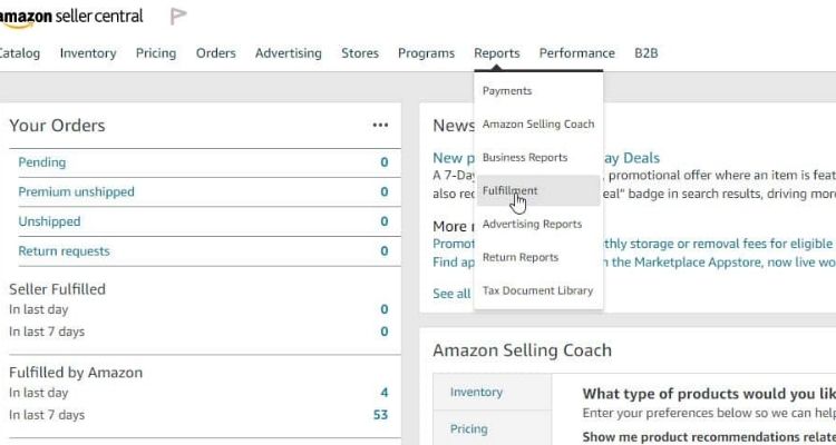 How To Track FBA Fees In Seller Central?