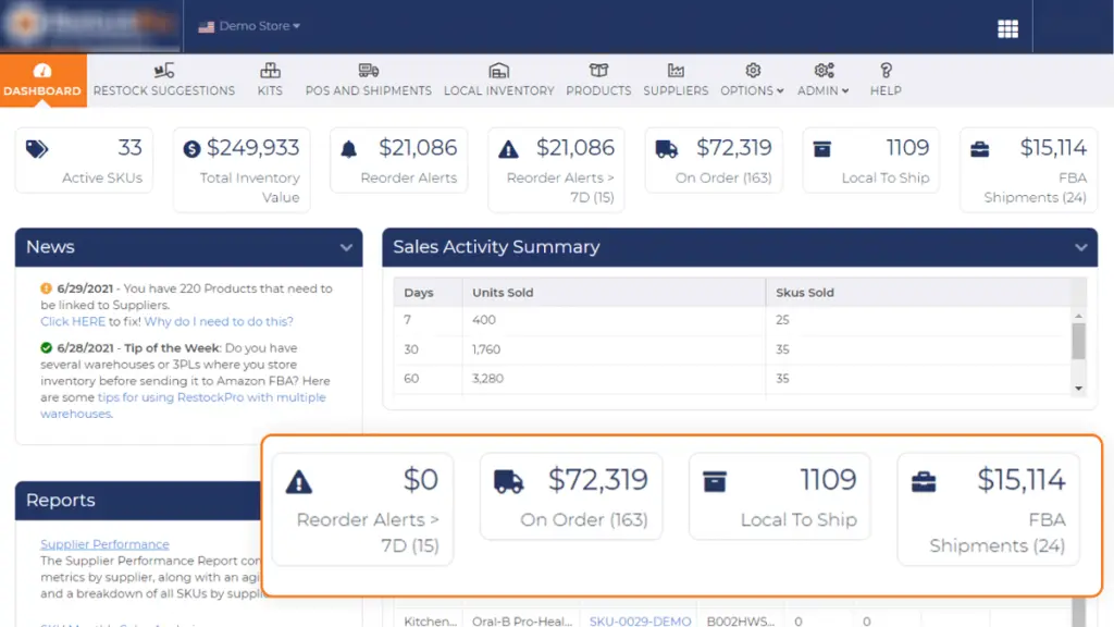 6. Inventory Management and Stockouts