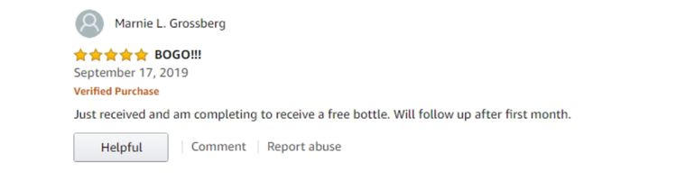 Your Review Mentions Free Or Discounted Products