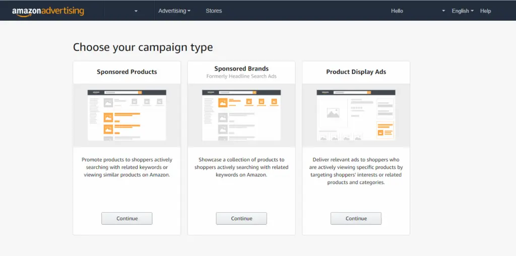 How to Set Up Amazon Advertising Console Step-by-Step 2