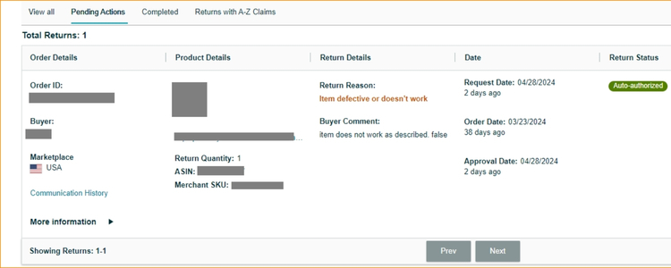 Handle Returns Professionally