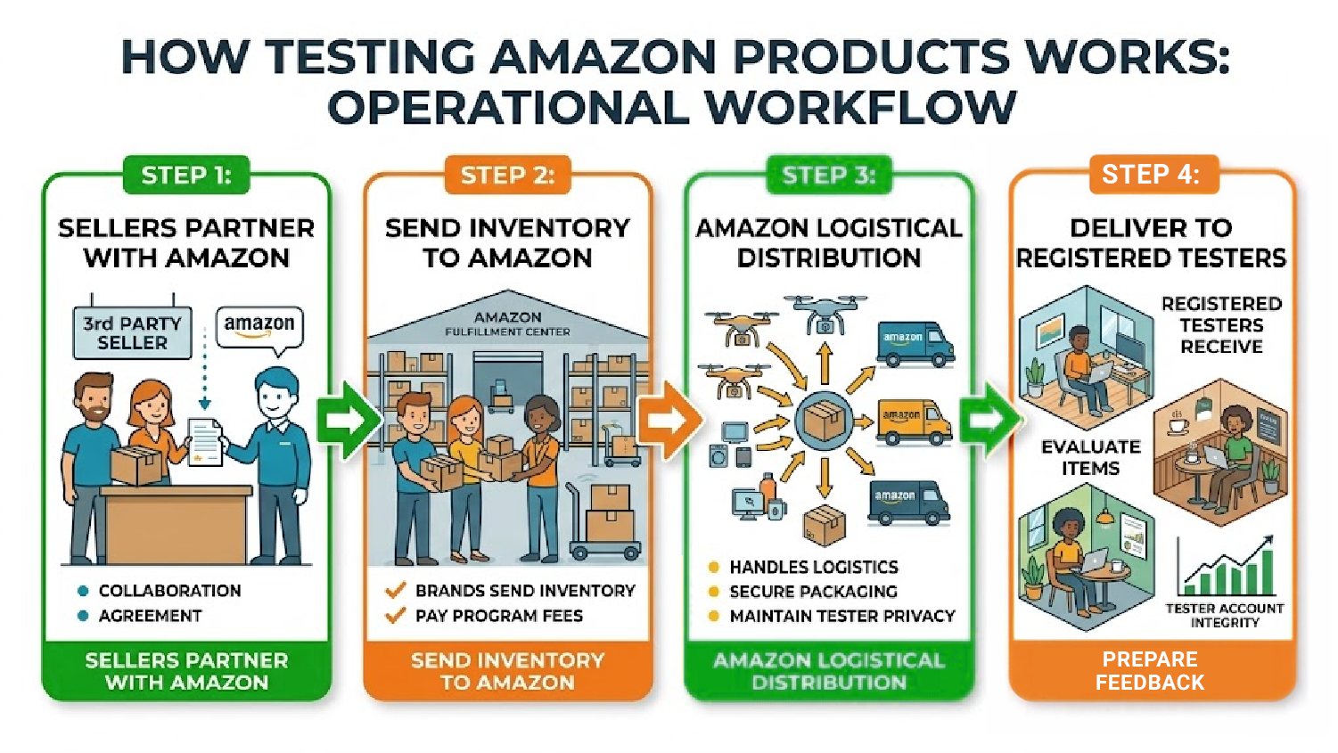 testing amazon products