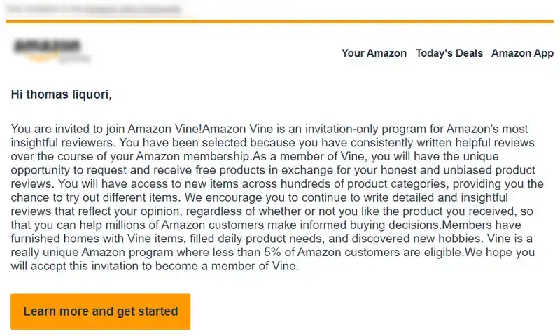 testing amazon products